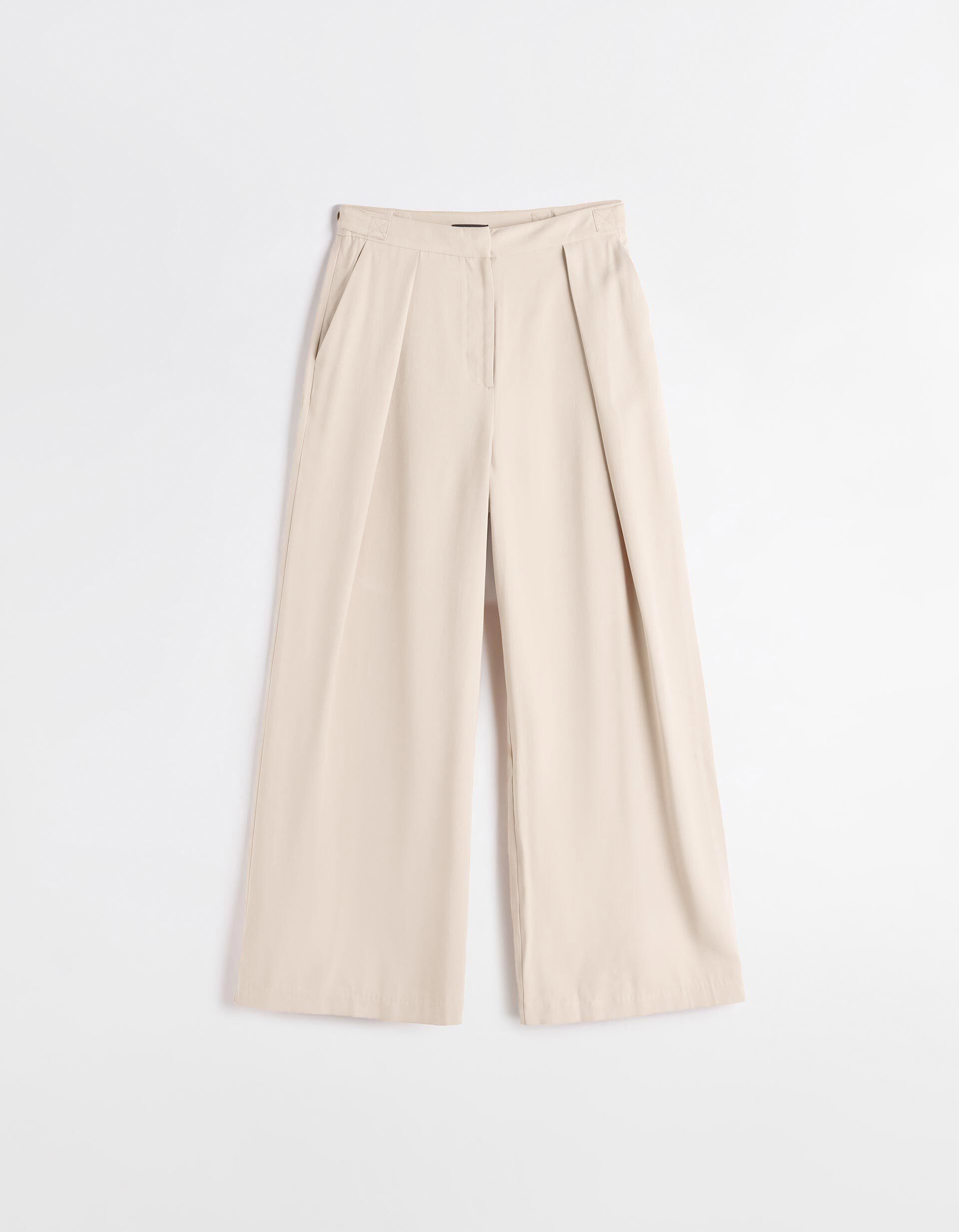 Comprar Online Cal&ccedil;as Cintura Subida, Mulher, Bege