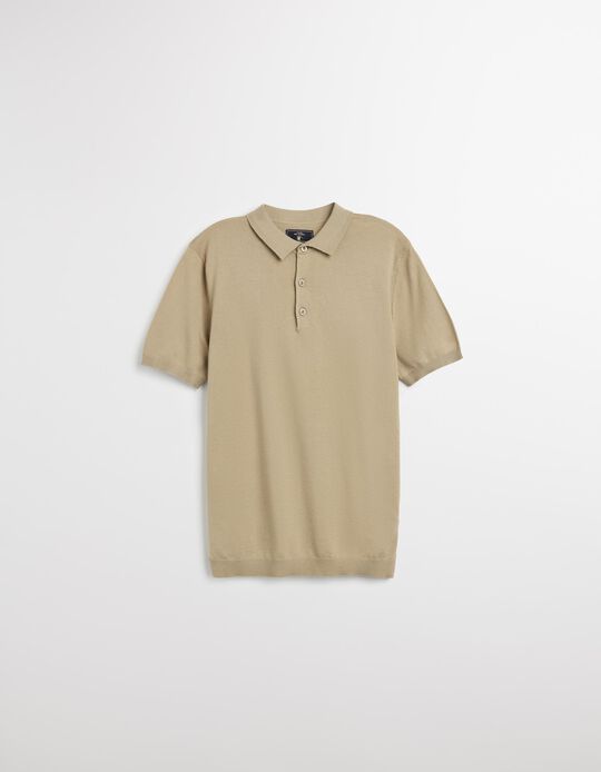 Comprar Online Polo de Malha, Homem, Cinzento