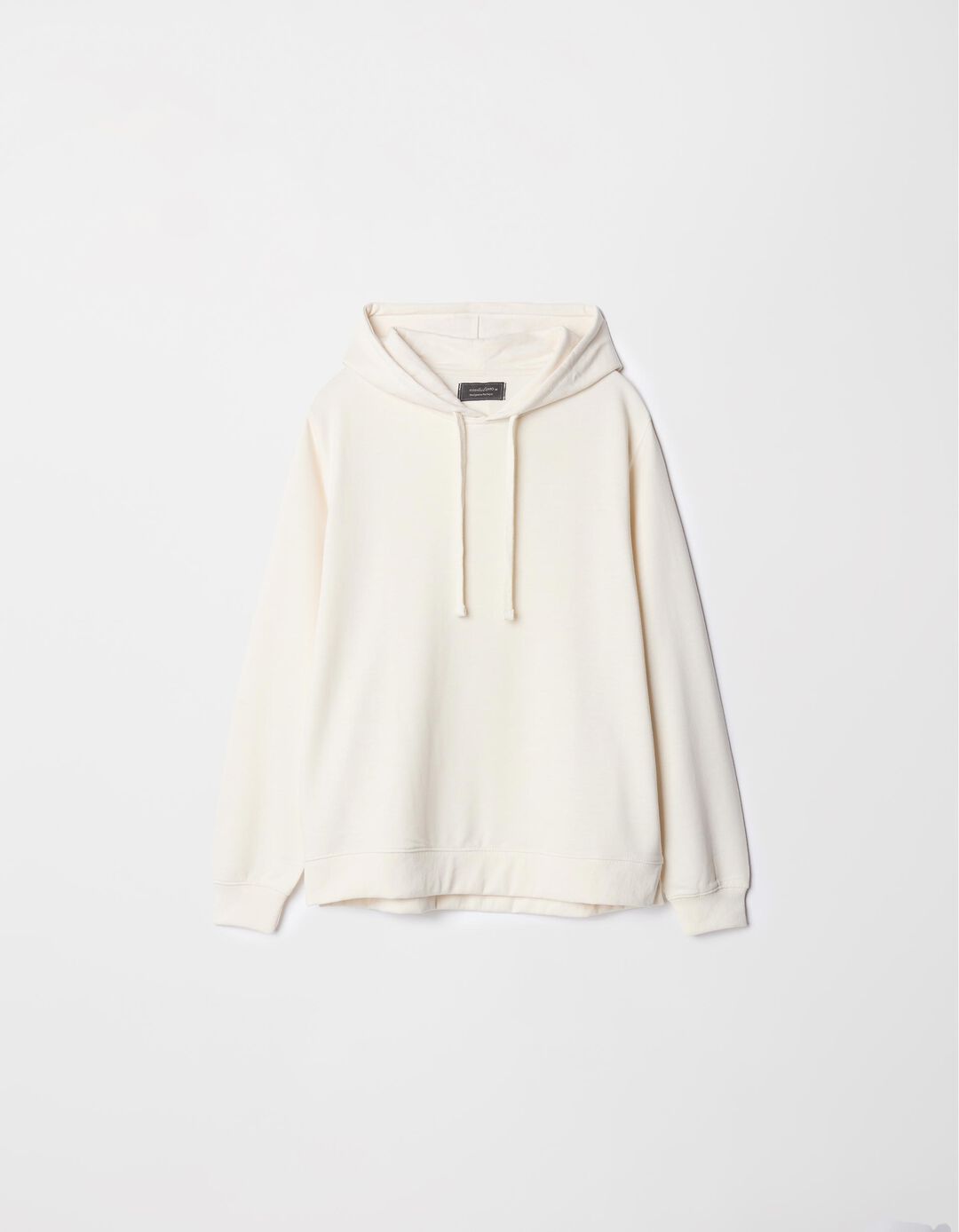 Sweatshirt Capuz, Mulher, Bege Claro