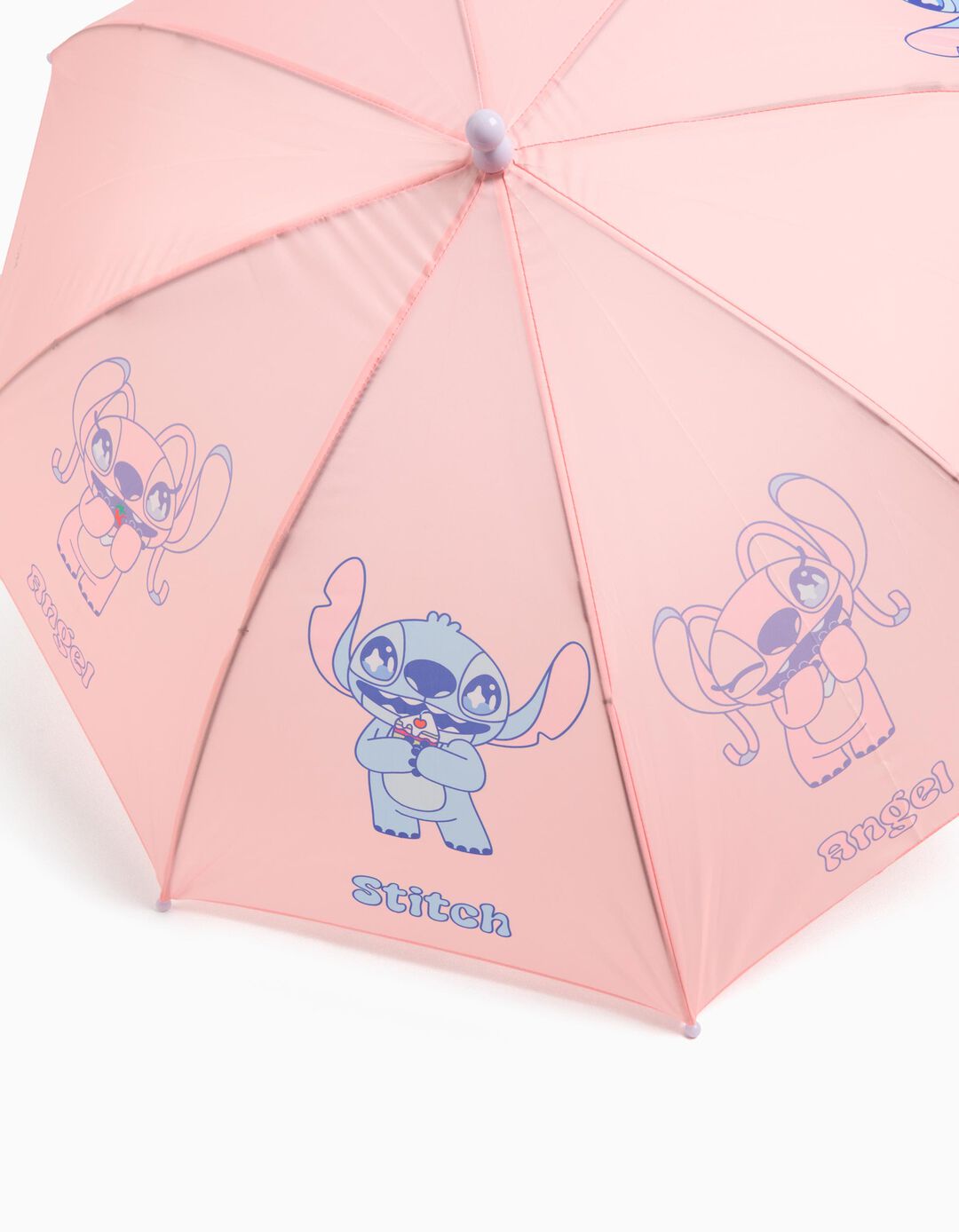 Guarda-chuva 'Stitch', Menina, Rosa