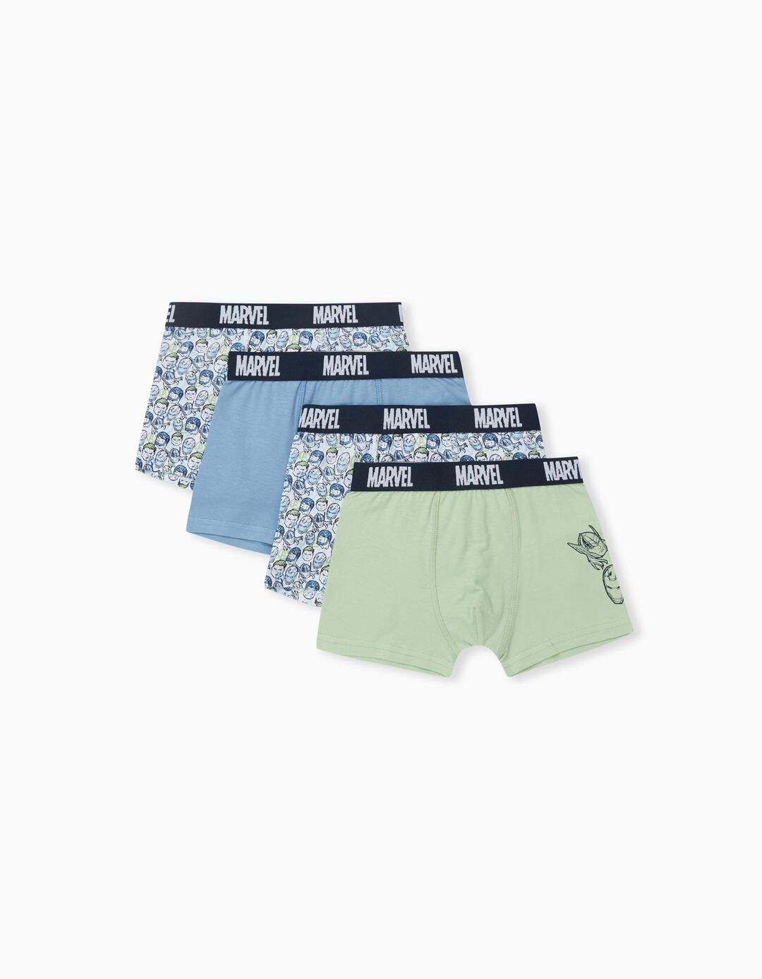 Pack 4 Boxers ' Marvel', Menino, Multicor
