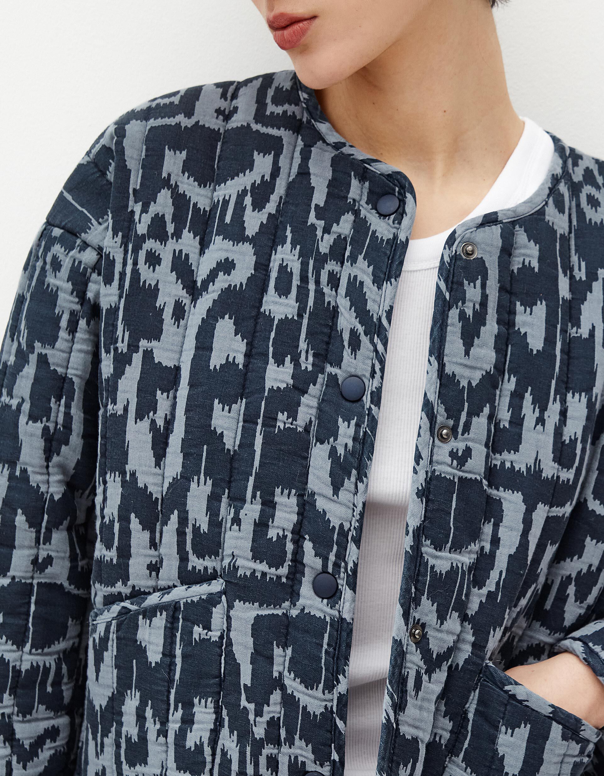 Comprar Online Casaco Acolchoado, Mulher, Azul