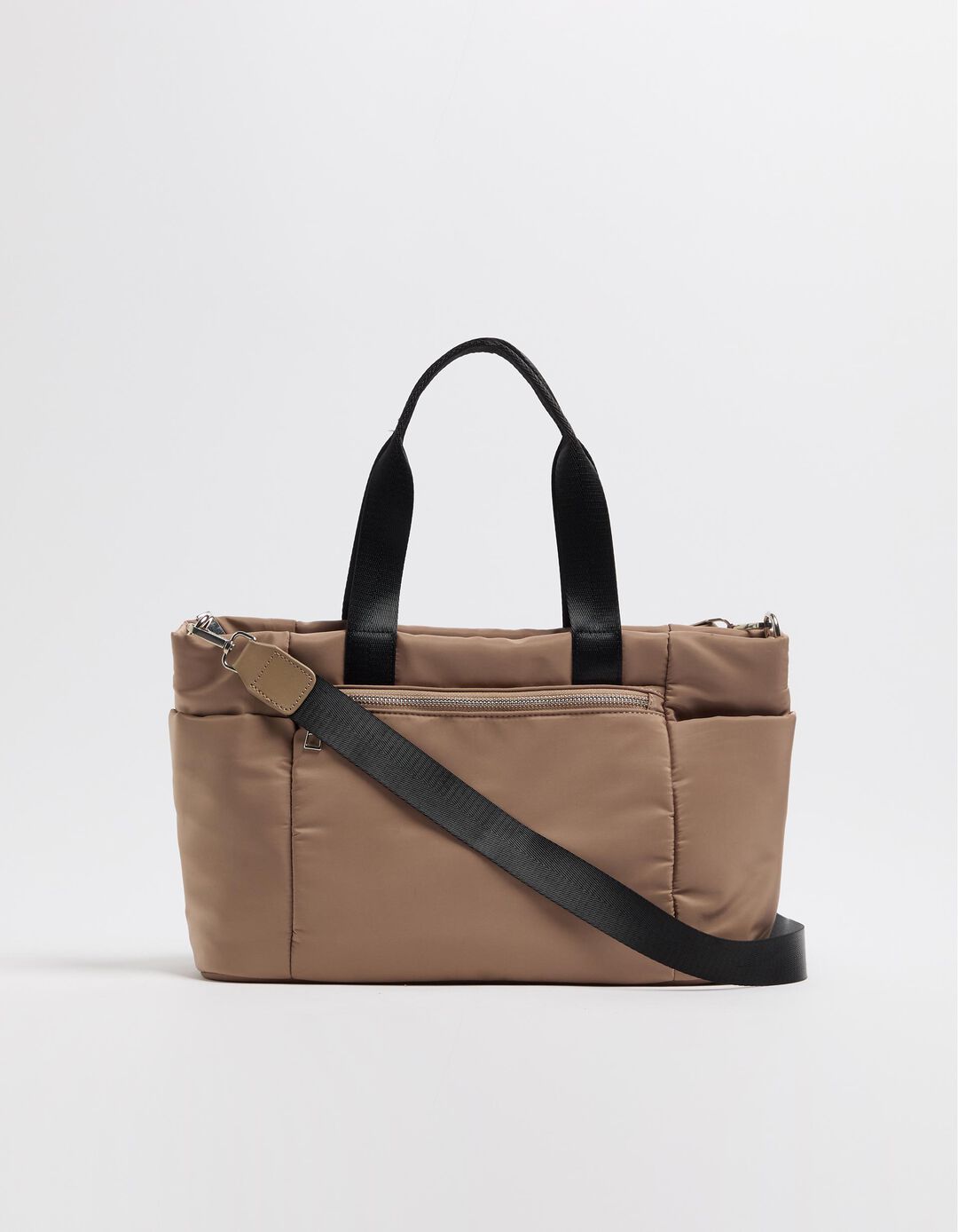 Mala Nylon, Mulher, Bege