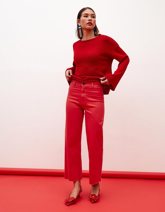 Comprar Online Calças de Ganga Marine, Mulher, Vermelho Escuro 