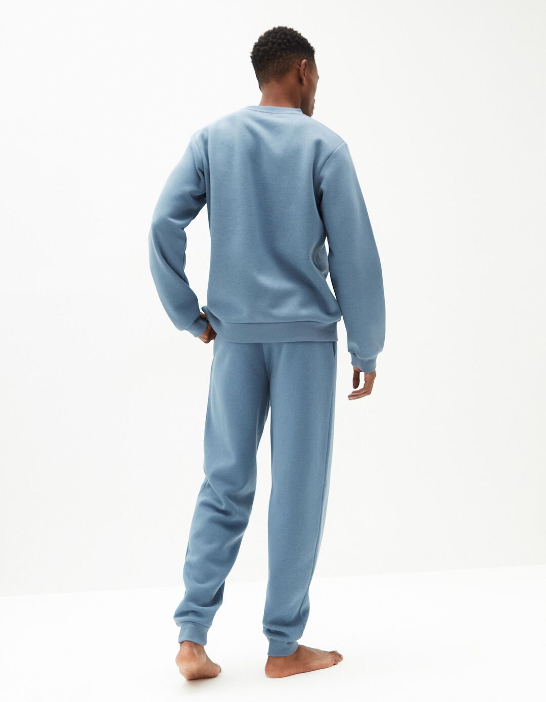 Pijama, Homem, Azul