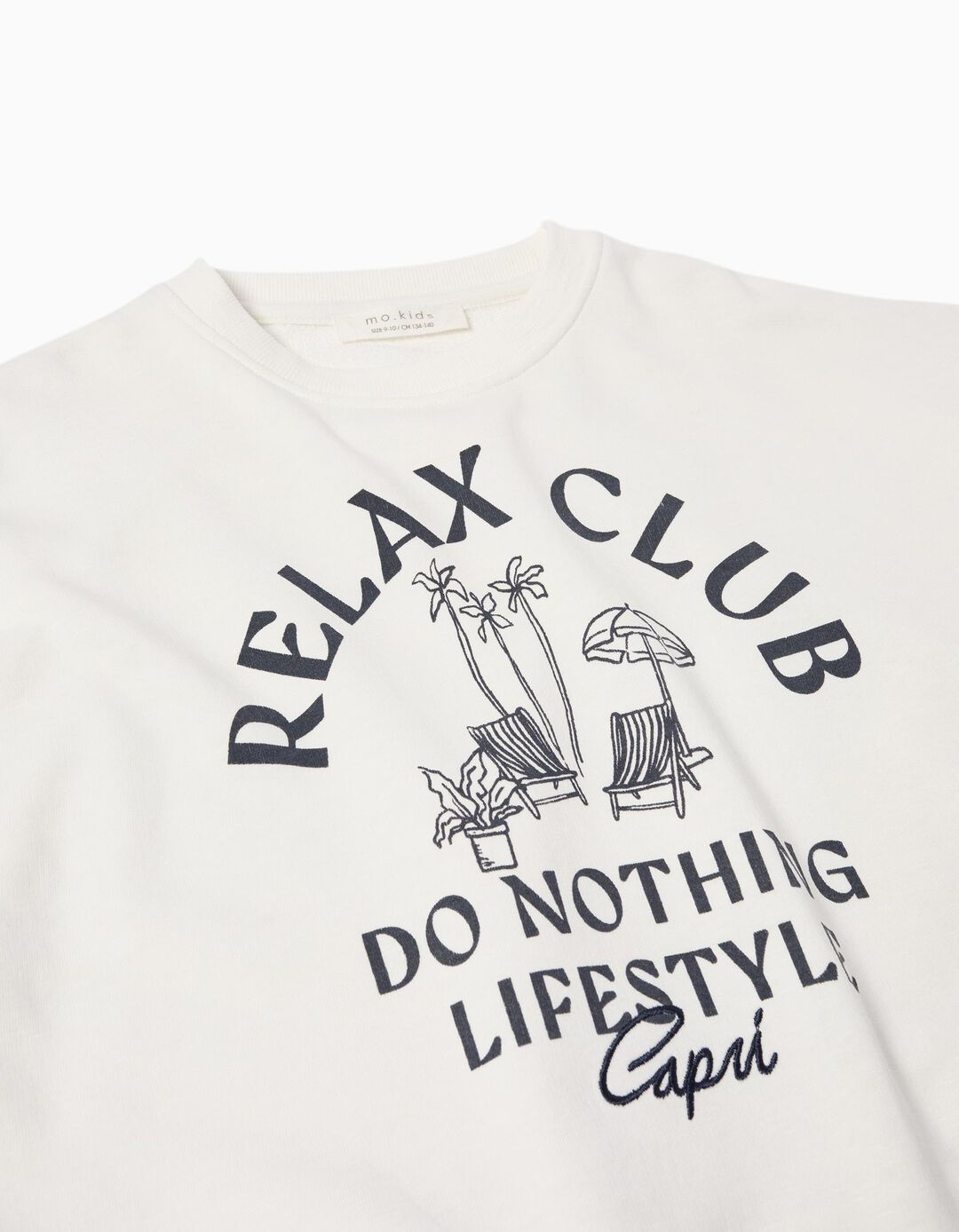 Sweatshirt, Menina, Branco 
