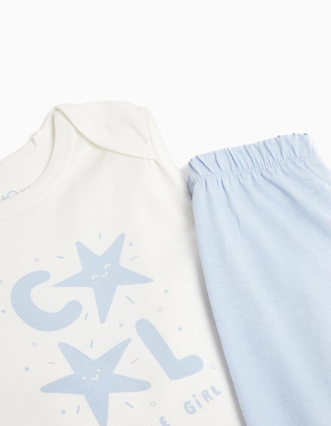 Pijama Jersey, Menina, Azul Claro