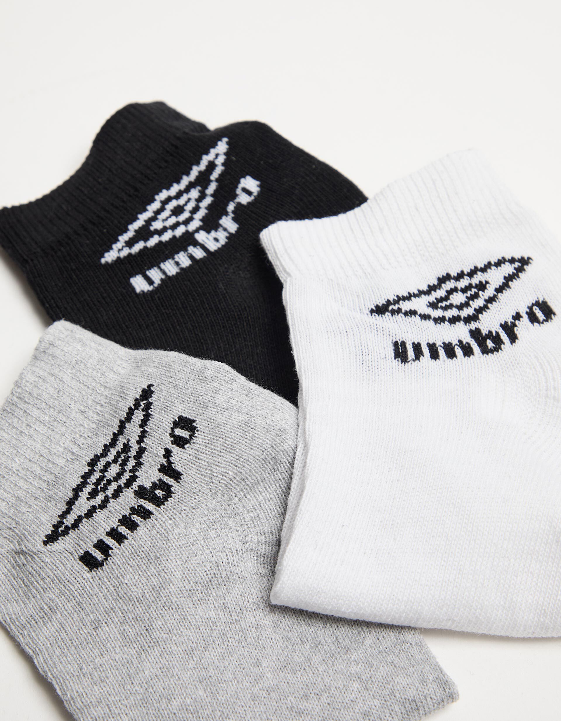 Comprar Online Pack 3 Pares de Meias Tornozelo 'Umbro', Homem, Multicor