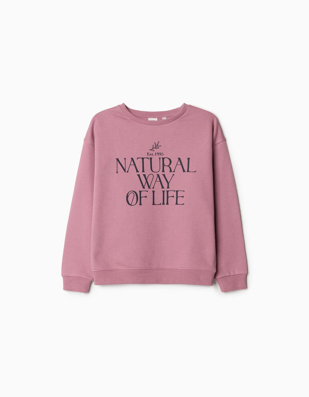Sweatshirt de Felpa, Menina, Rosa