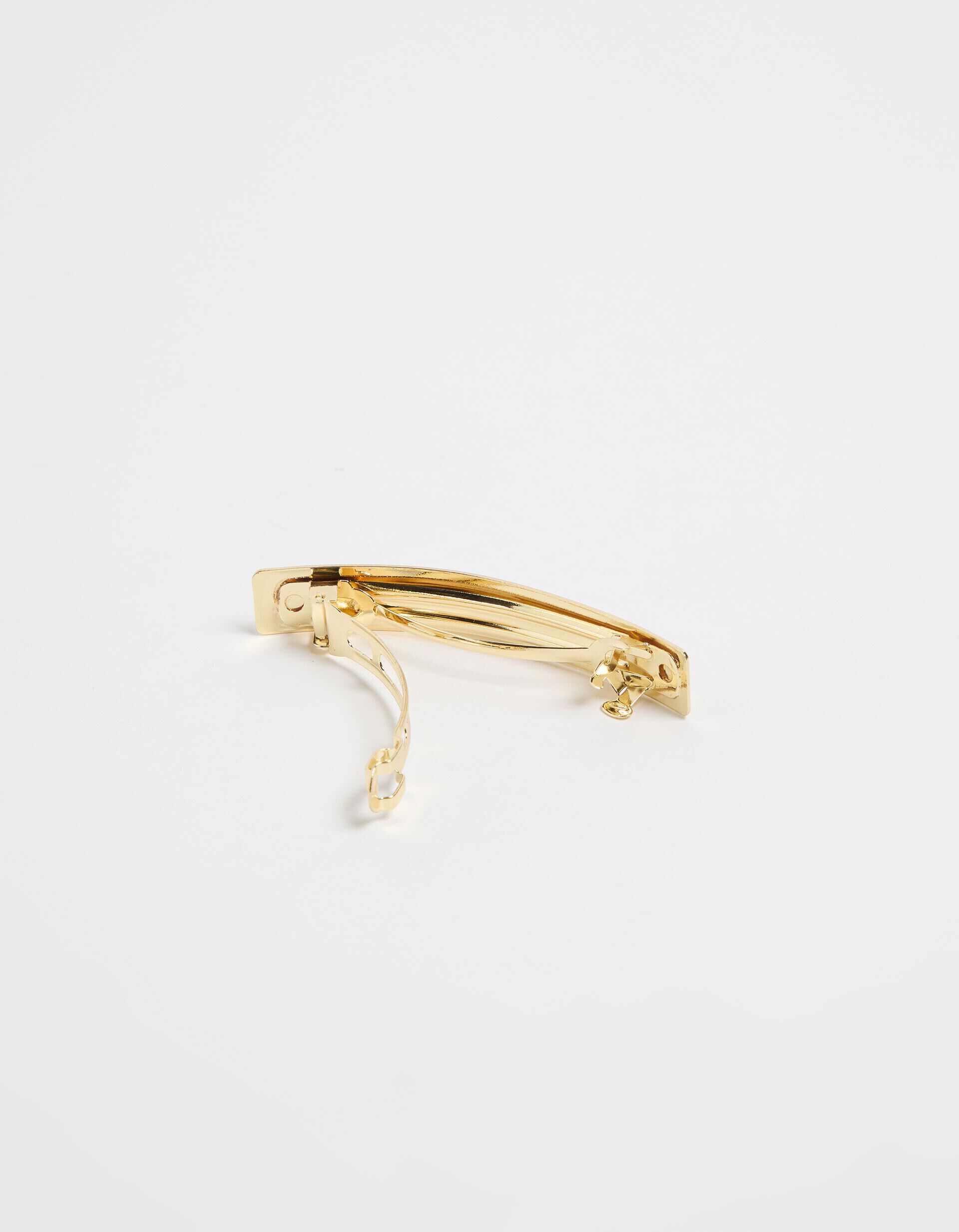 Comprar Online Gancho de Cabelo Horizontal, Mulher, Dourado