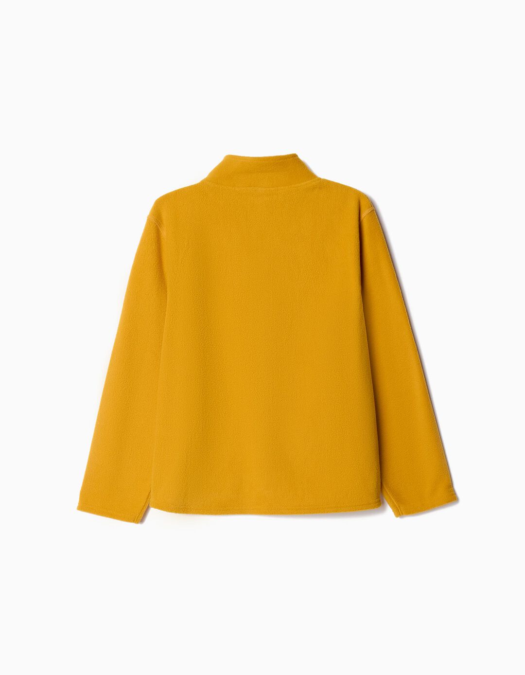 Casaco Polar Fecho de Correr, Menino, Amarelo