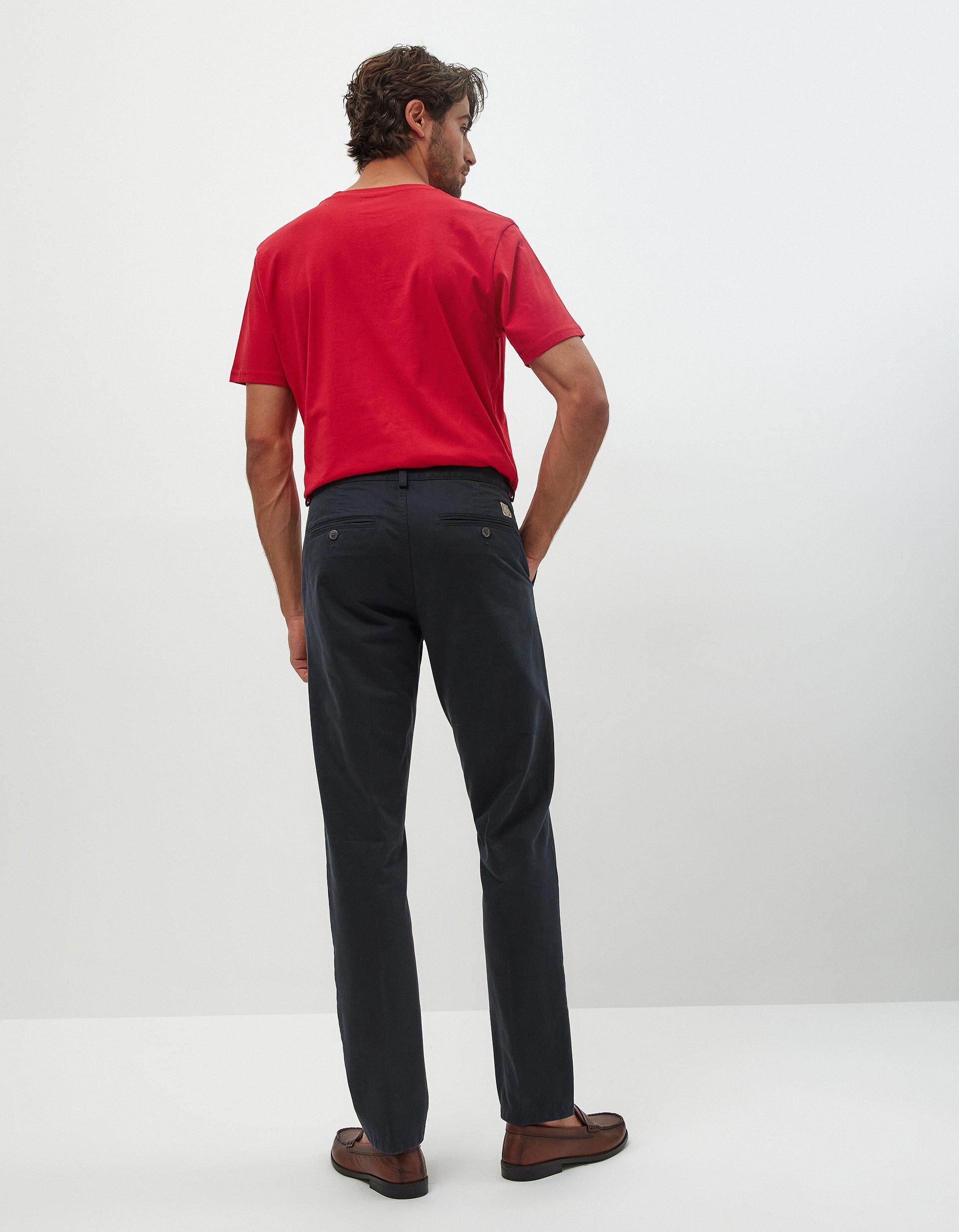 Comprar Online Cal&ccedil;as Chino Premium 'Slim fit', Homem, Azul Escuro