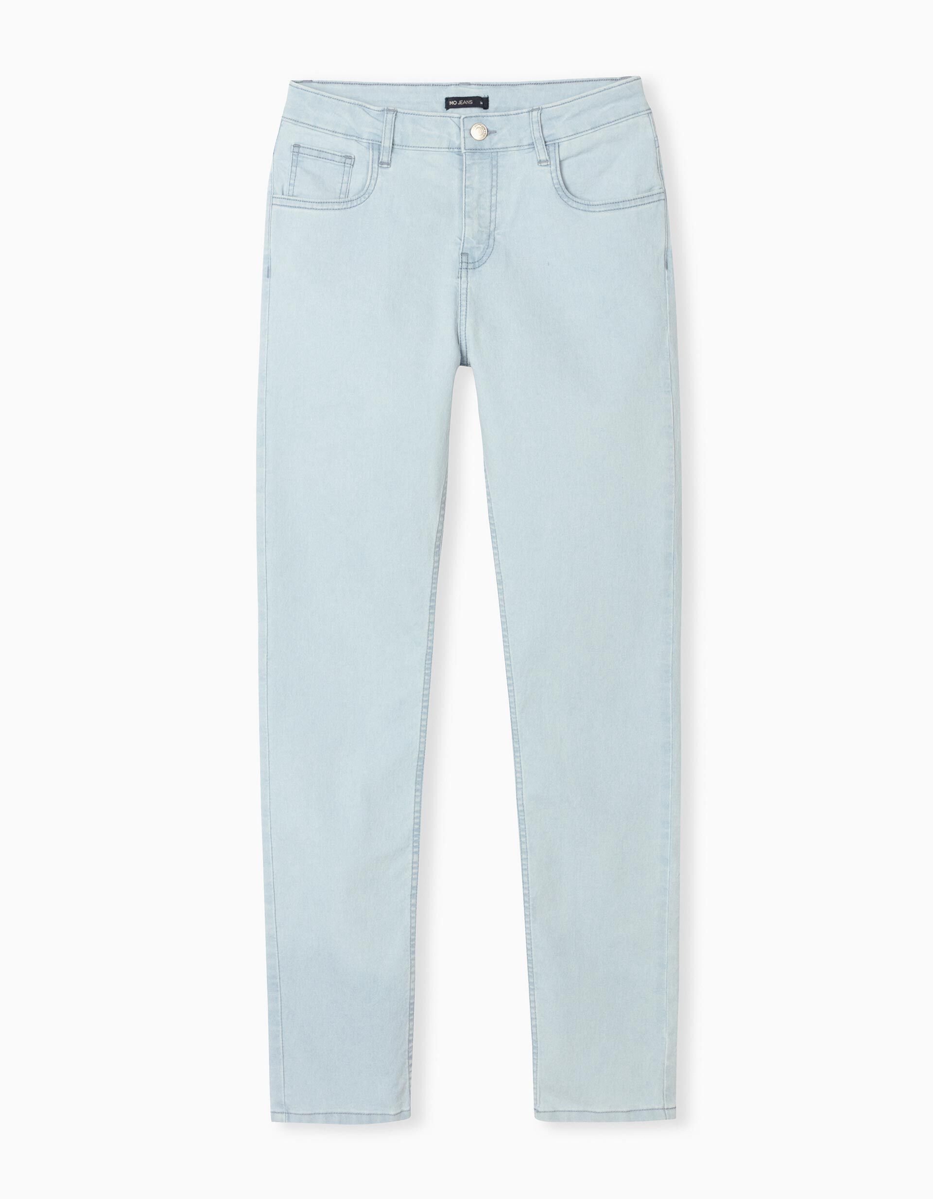 Comprar Online Jeans B&aacute;sicas, Mulher, Azul Claro