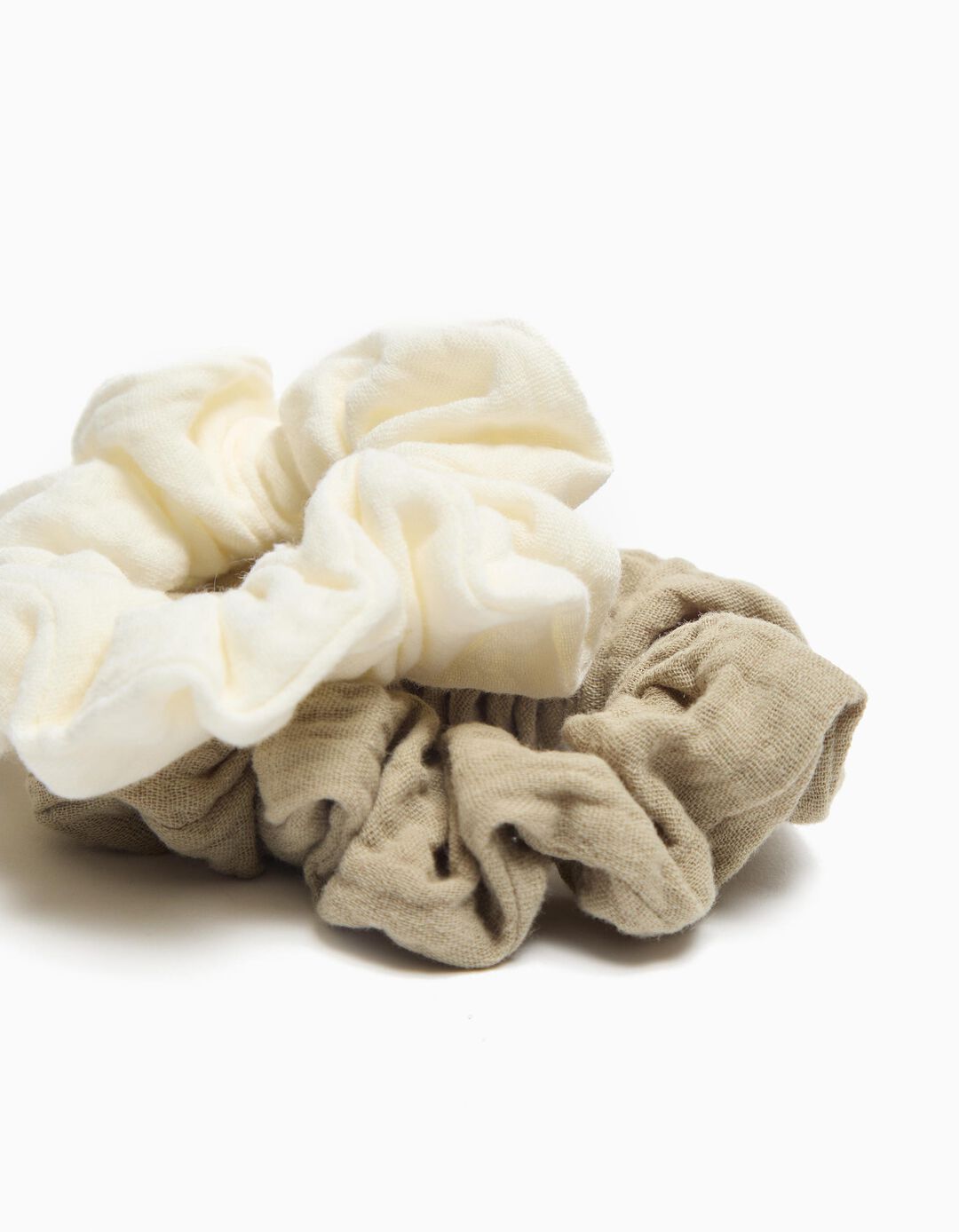 Pack 2 El&aacute;sticos de Cabelo Scrunchies, Menina, Multicor