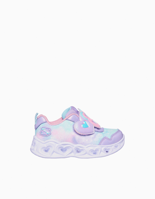 Comprar Online Sapatilhas de Luzes 'Skechers', Menina, Roxo Claro