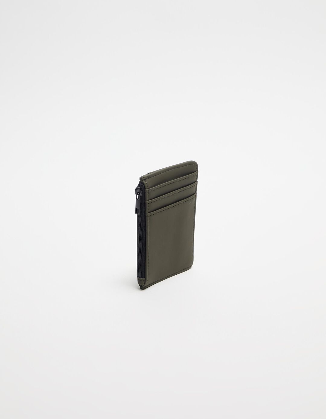 Porta-cartões Borracha, Homem, Verde Escuro