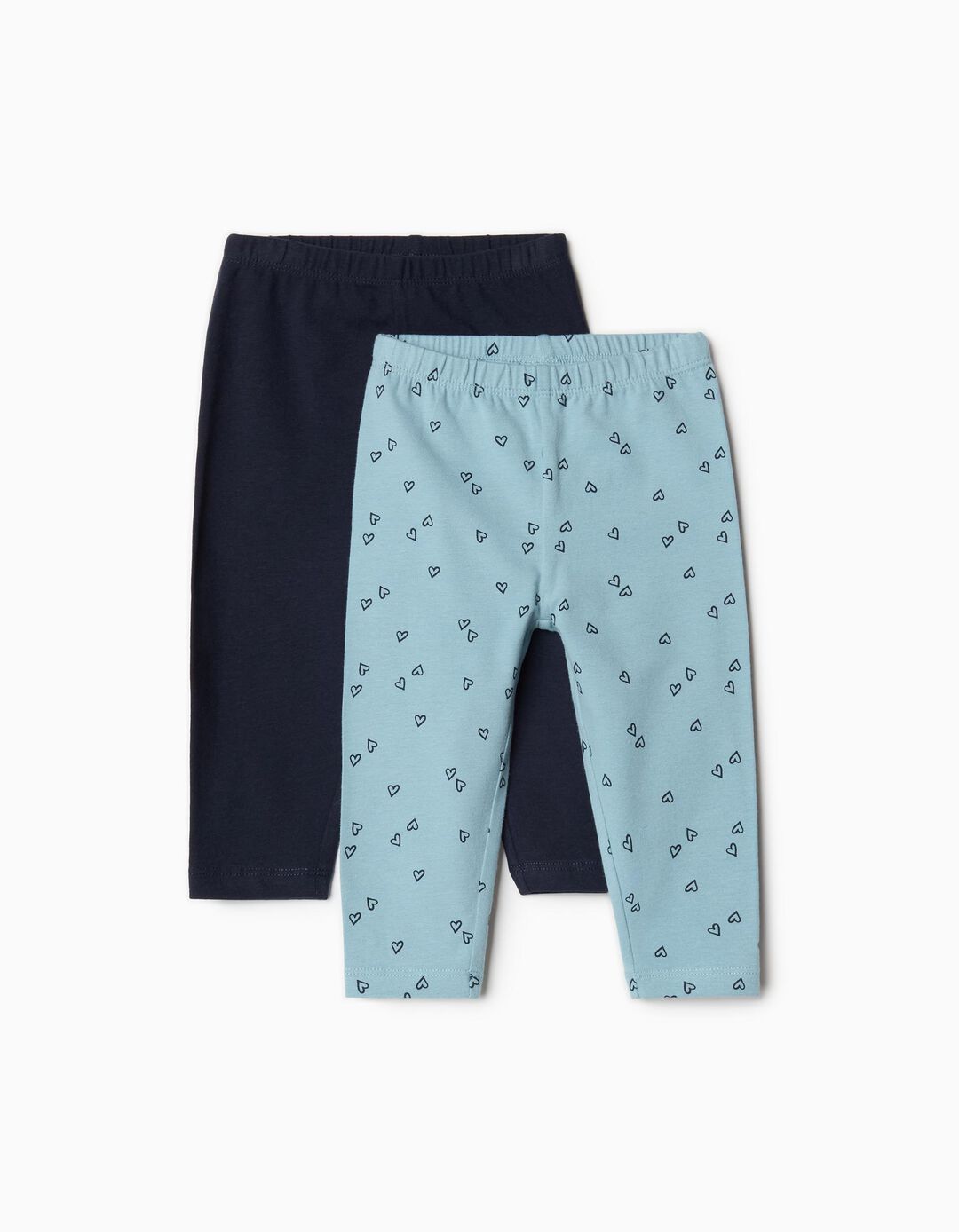 Pack 2 Pares de Leggings, Menina, Multicor