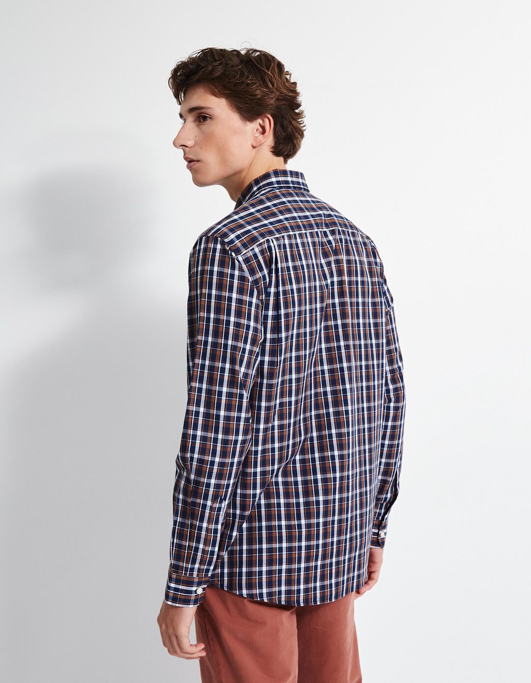 Camisa, Homem, Xadrez, Multicor 