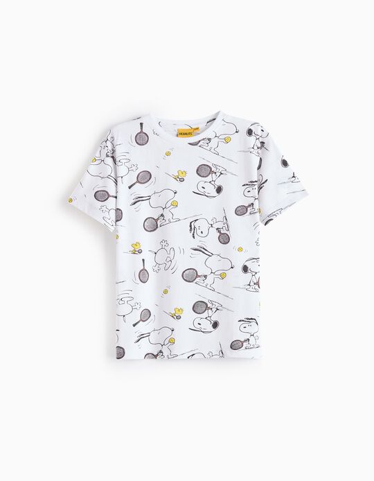Comprar Online T-shirt 'Snoopy', Menino, Branco
