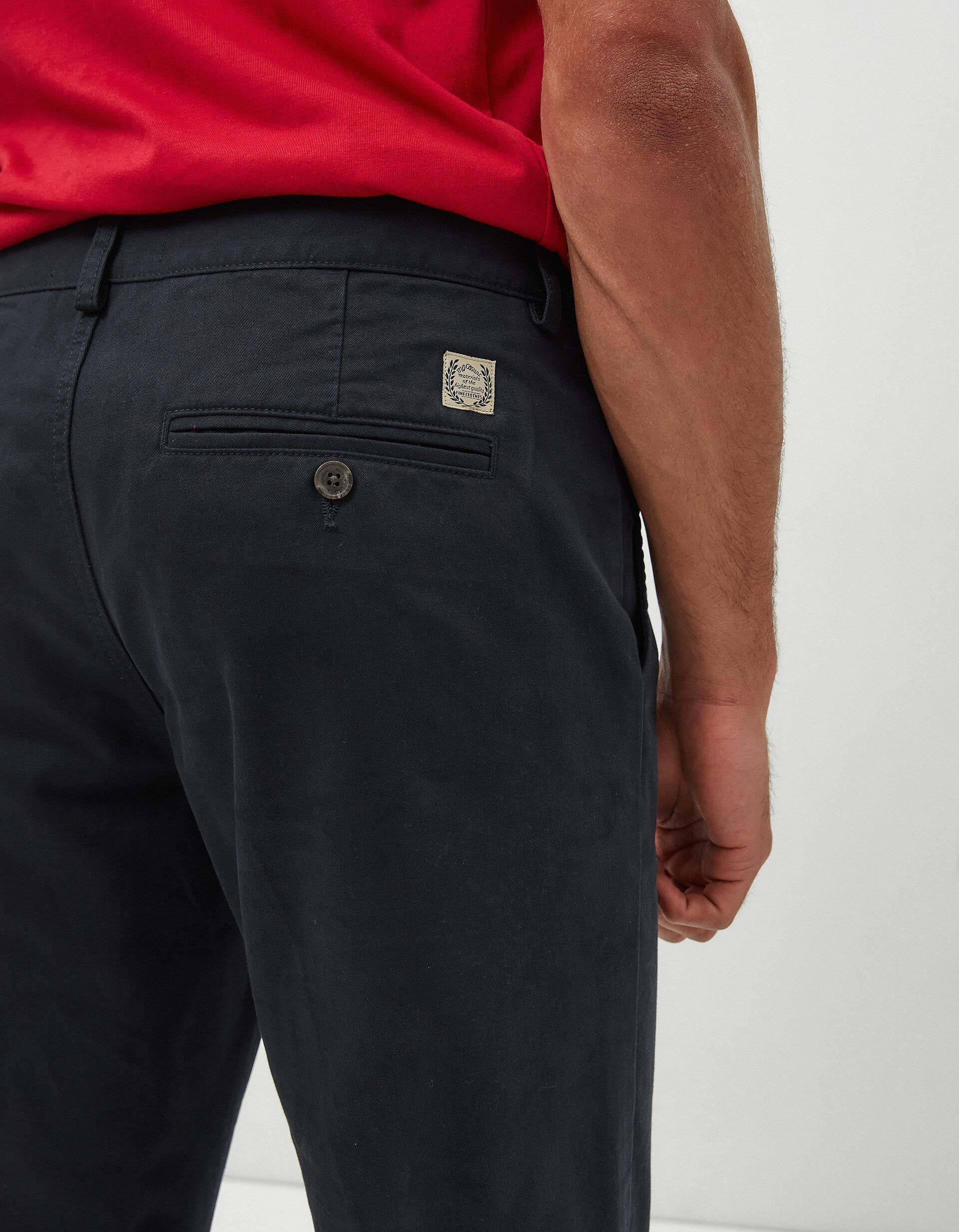 Comprar Online Cal&ccedil;as Chino Premium 'Slim fit', Homem, Azul Escuro