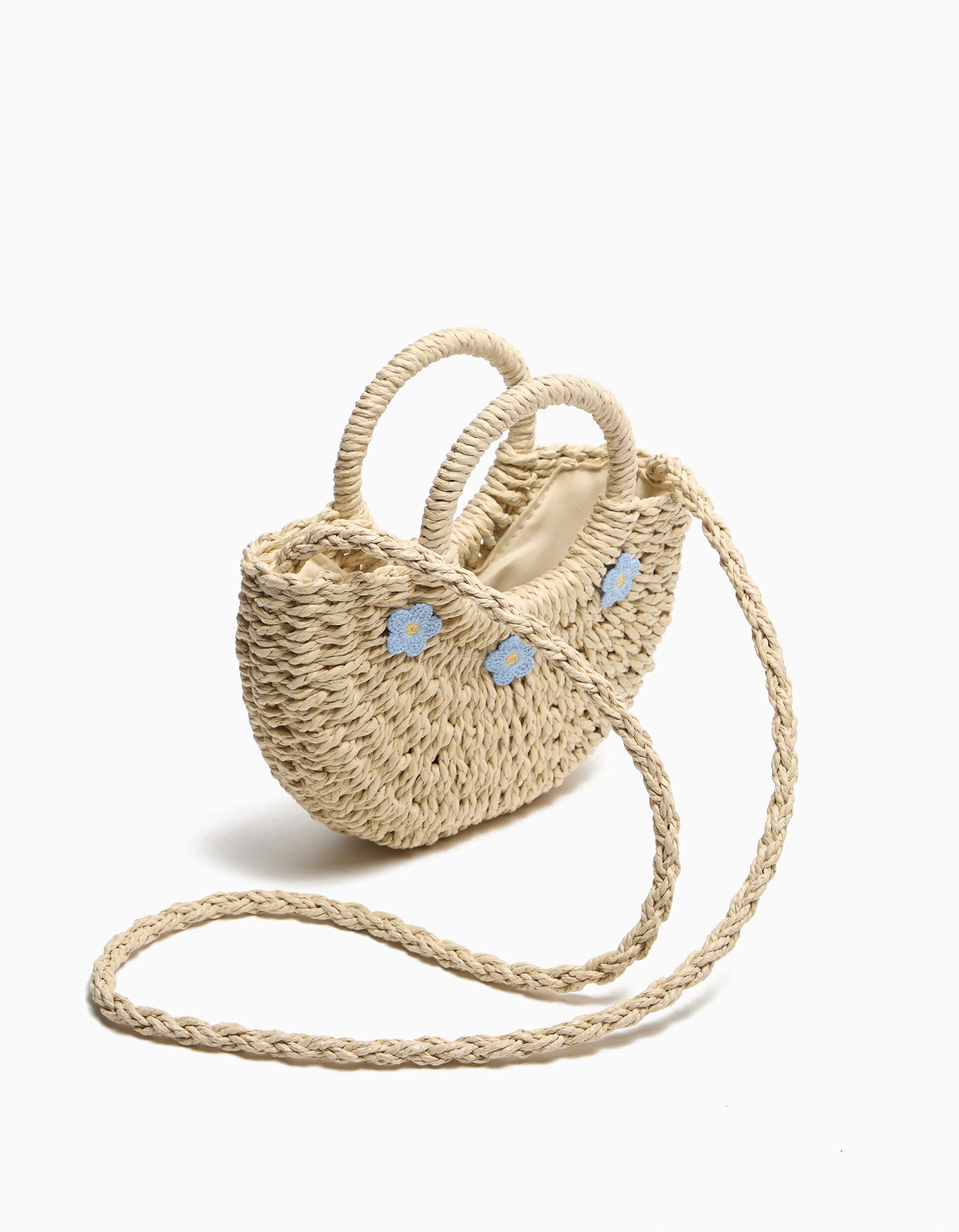 Comprar Online Carteira de Palha, Menina, Bege