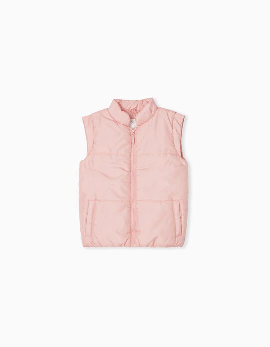 Comprar Online Colete Acolchoado, Menina, Rosa Claro