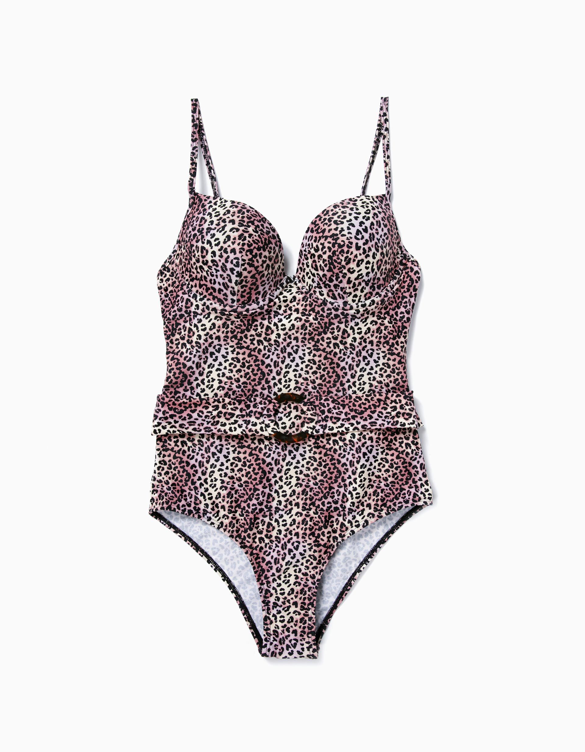 Comprar Online Fato de Banho Padr&atilde;o Leopardo