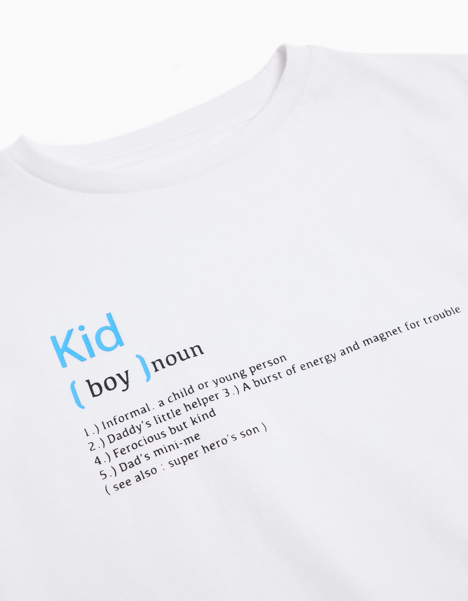 Comprar Online T-shirt 'Dia do Pai', Menino, Branco