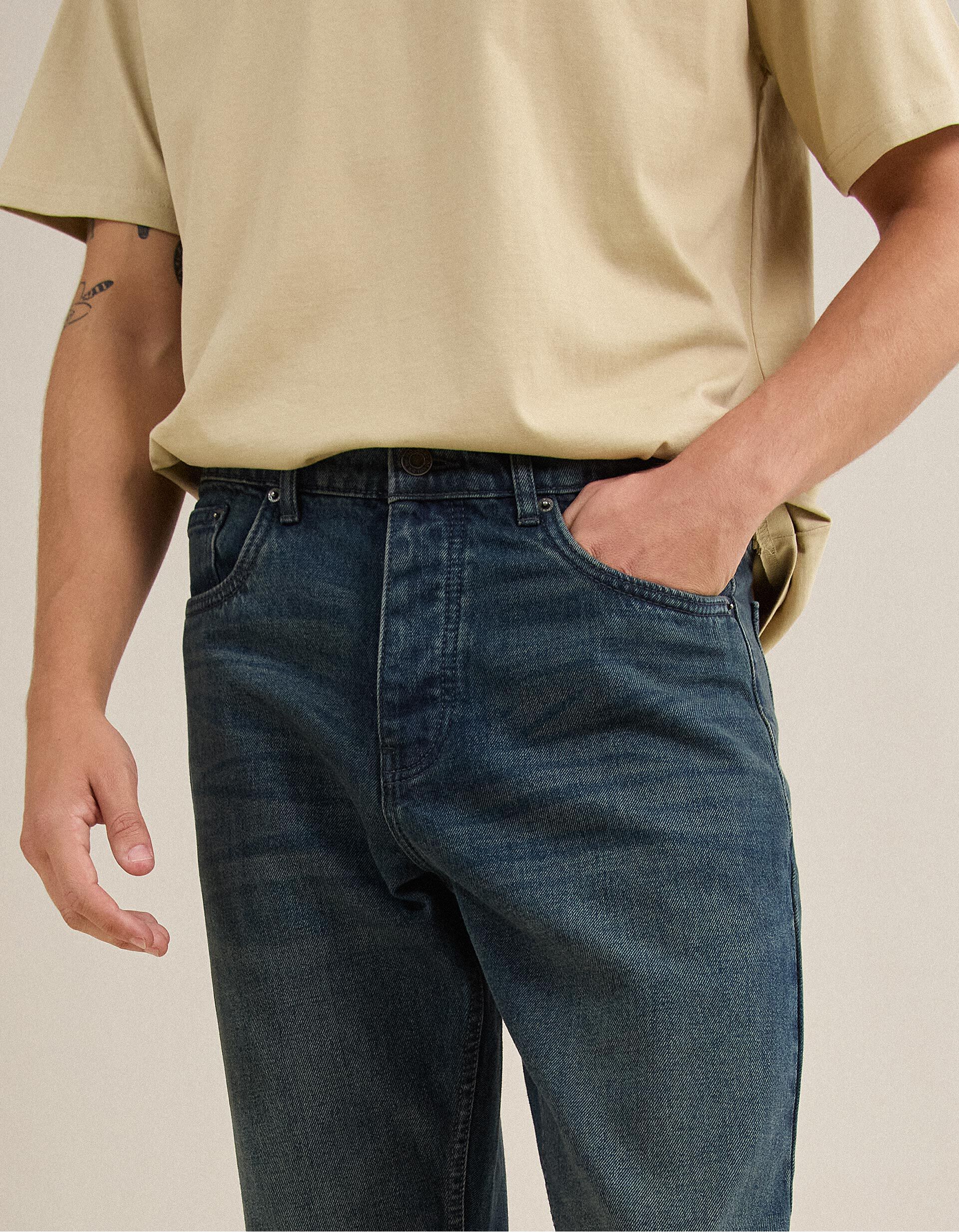 Jeans 'Slim Fit', Homem, Azul