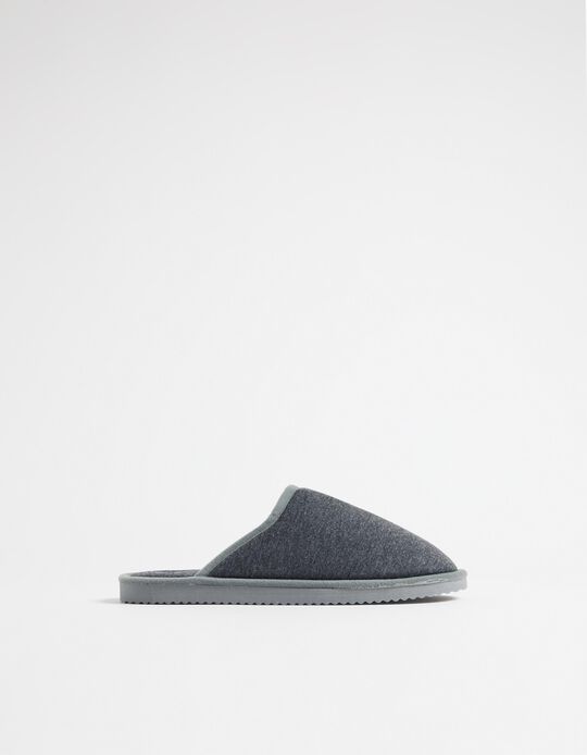 Comprar Online Chinelos de Quarto, Homem, Cinzento