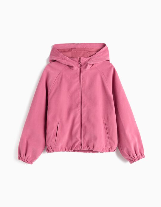 Comprar Online Corta-vento Capuz Macio, Menina, Roxo