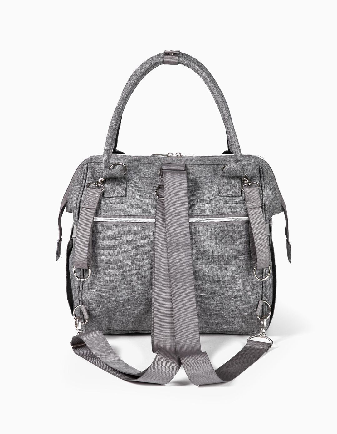 Saco Muda Fraldas Zy Baby Cinza