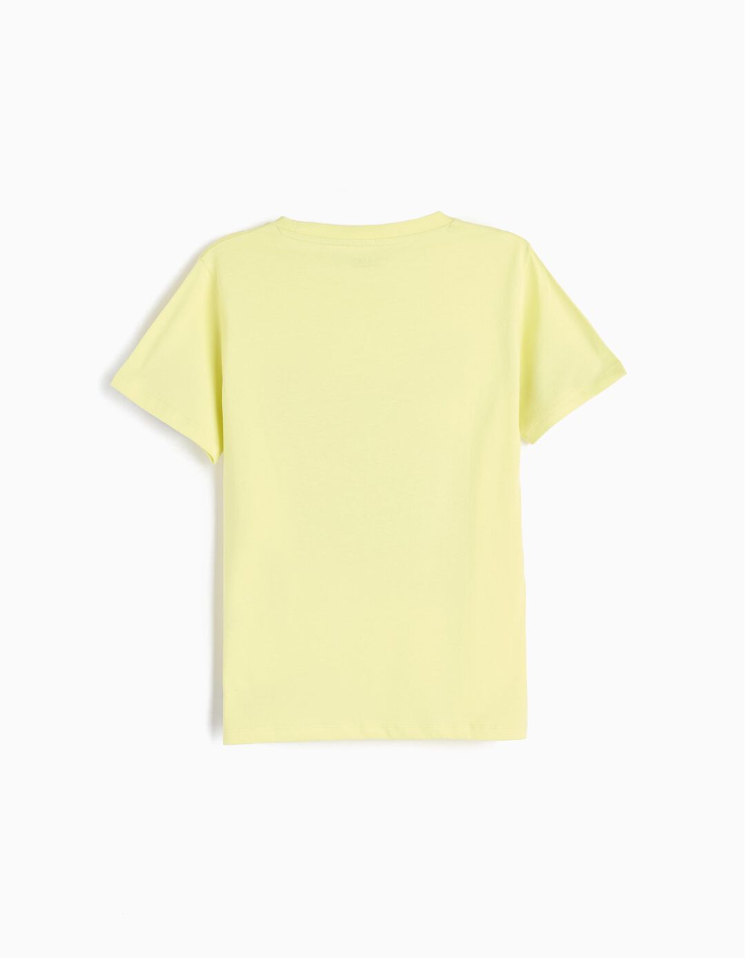 T-shirt Estampado, Menino, Amarelo Claro 