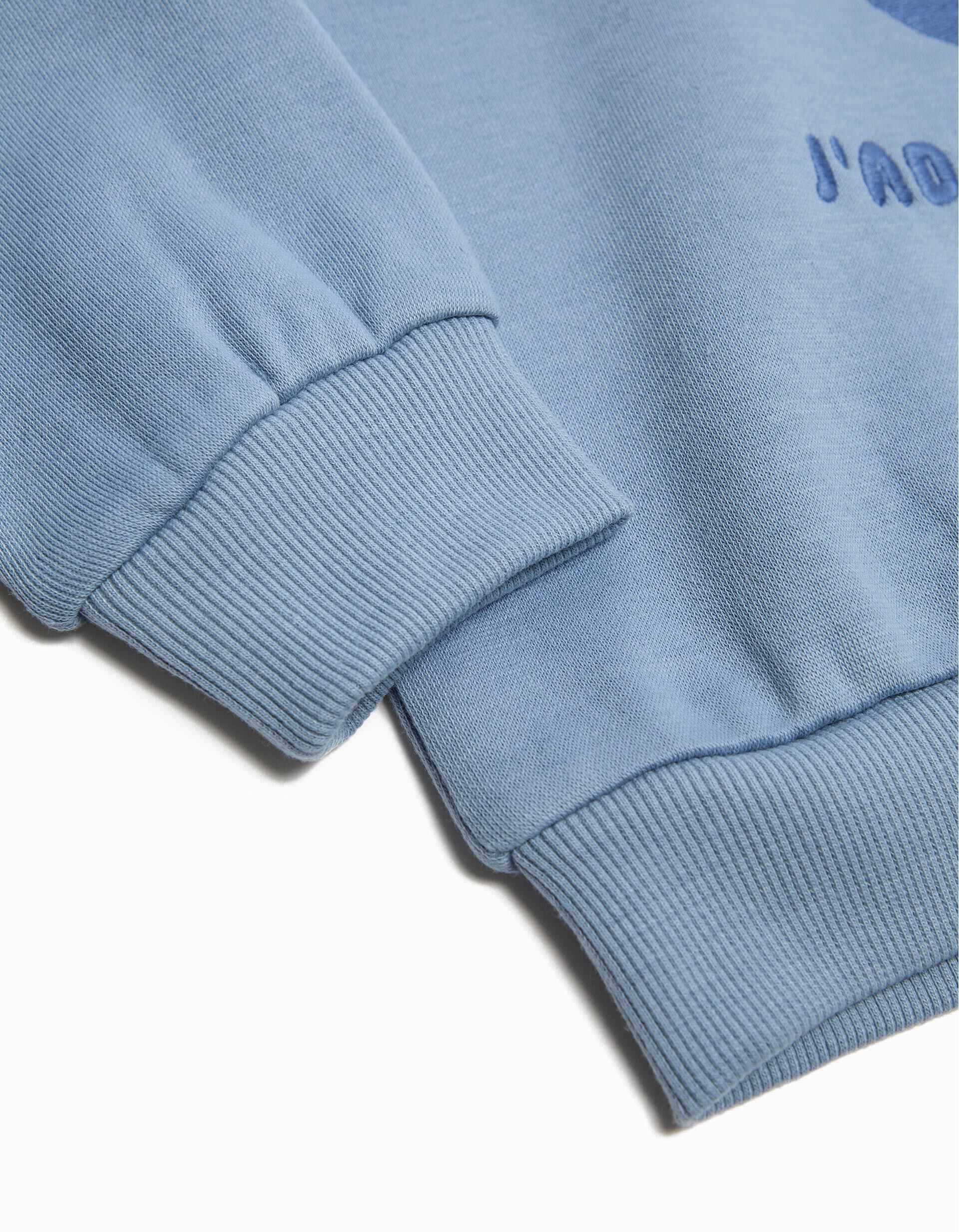 Comprar Online Sweatshirt com Folhos, Menina, Azul