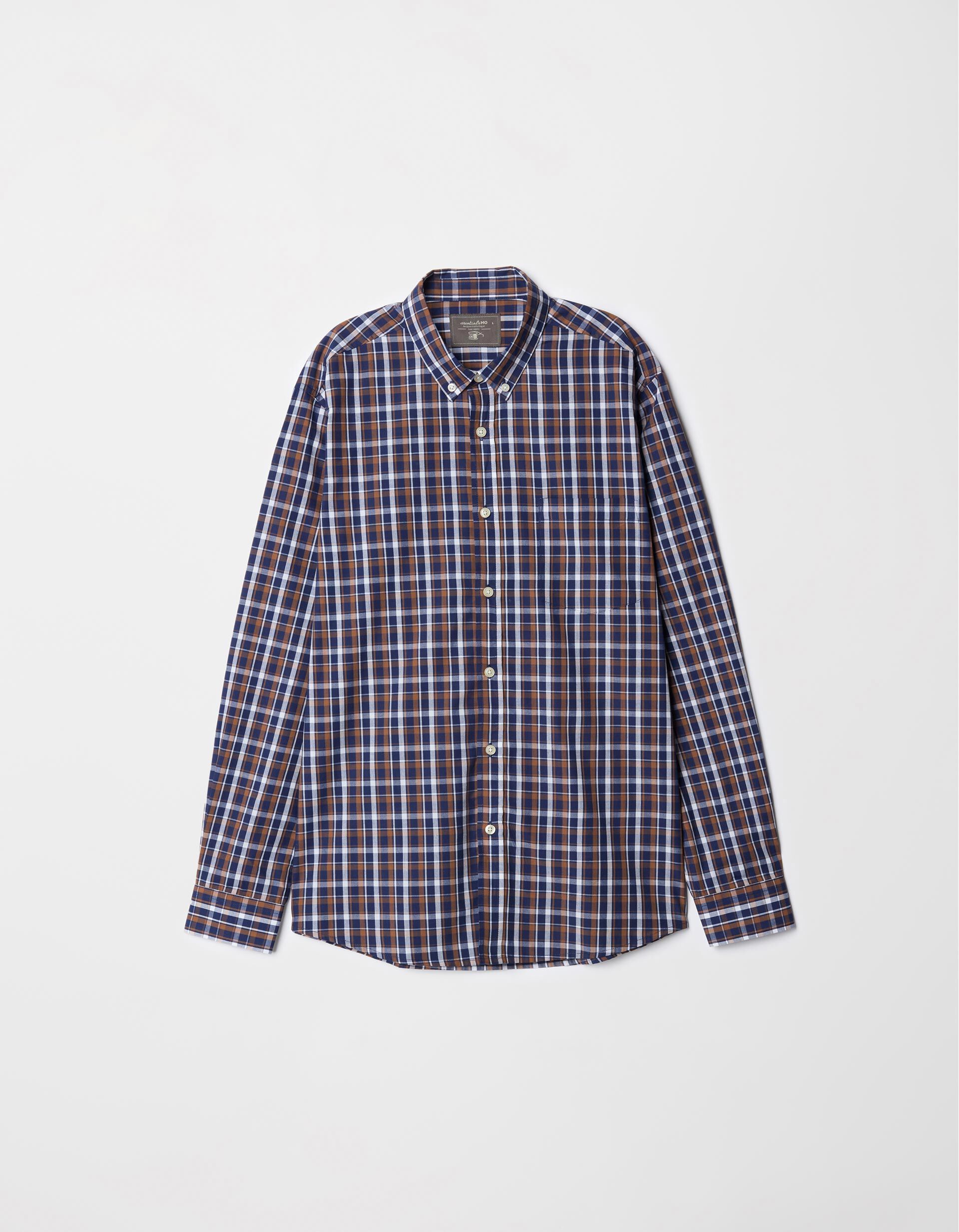 Comprar Online Camisa, Homem, Xadrez, Multicor 