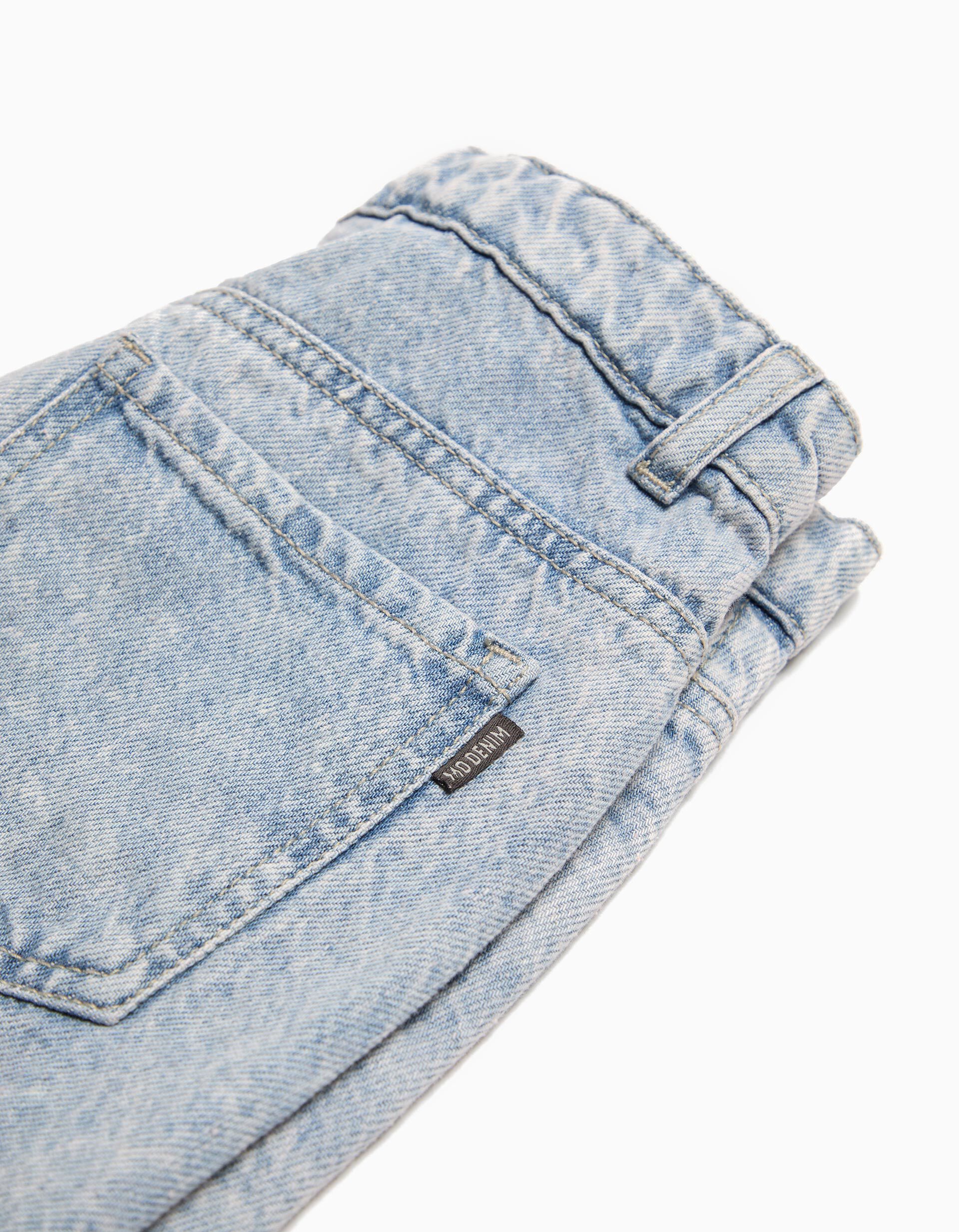 Comprar Online Mini-saia de Ganga, Menina, Azul Claro