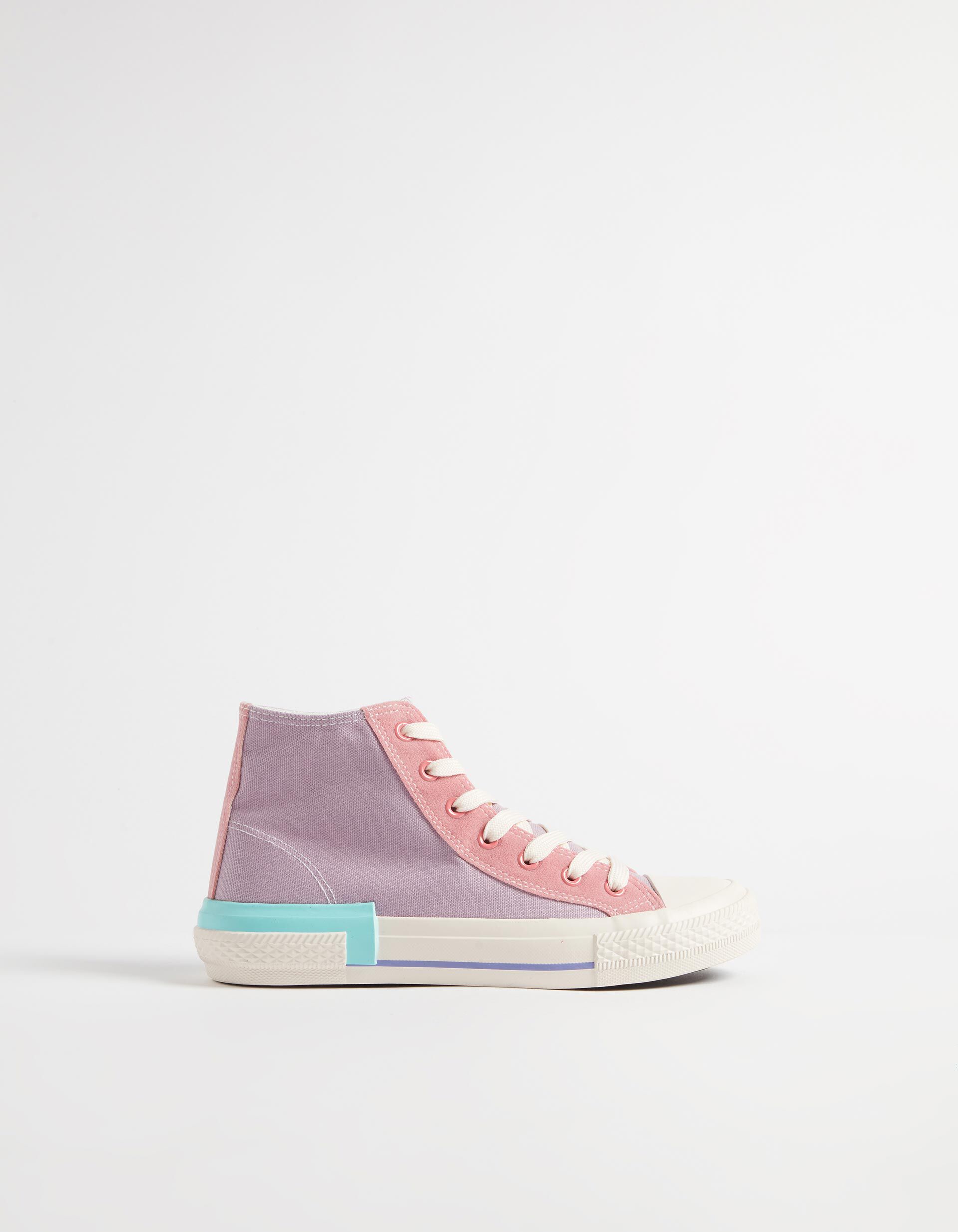 Sapatilhas Cano Alto, Mulher, Multicor