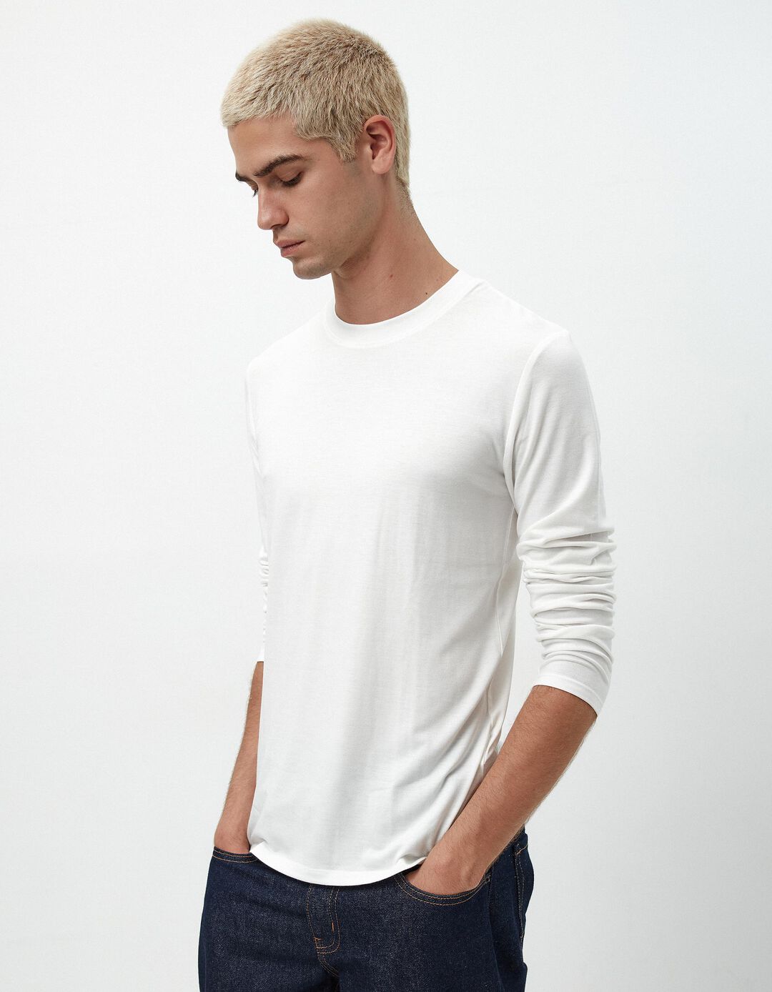 Camisola Interior Térmica, Homem, Branco