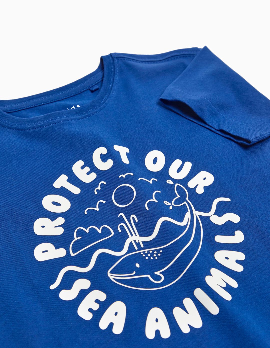 T-shirt Estampado, Menino, Azul Escuro 