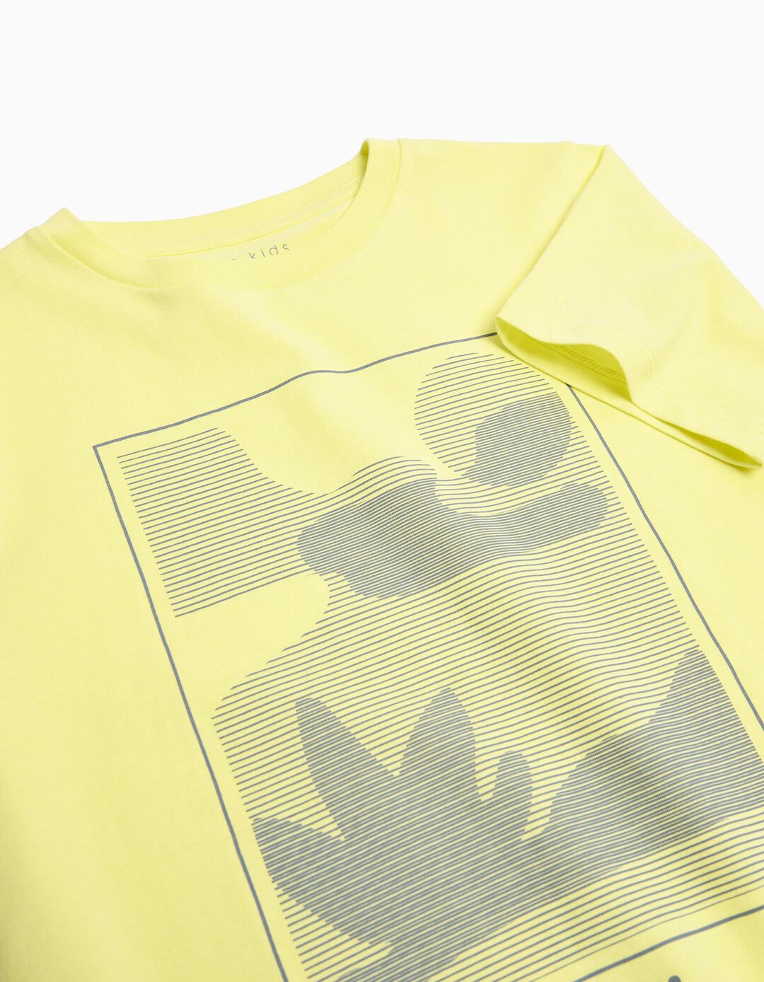 T-shirt Estampado, Menino, Amarelo Claro 