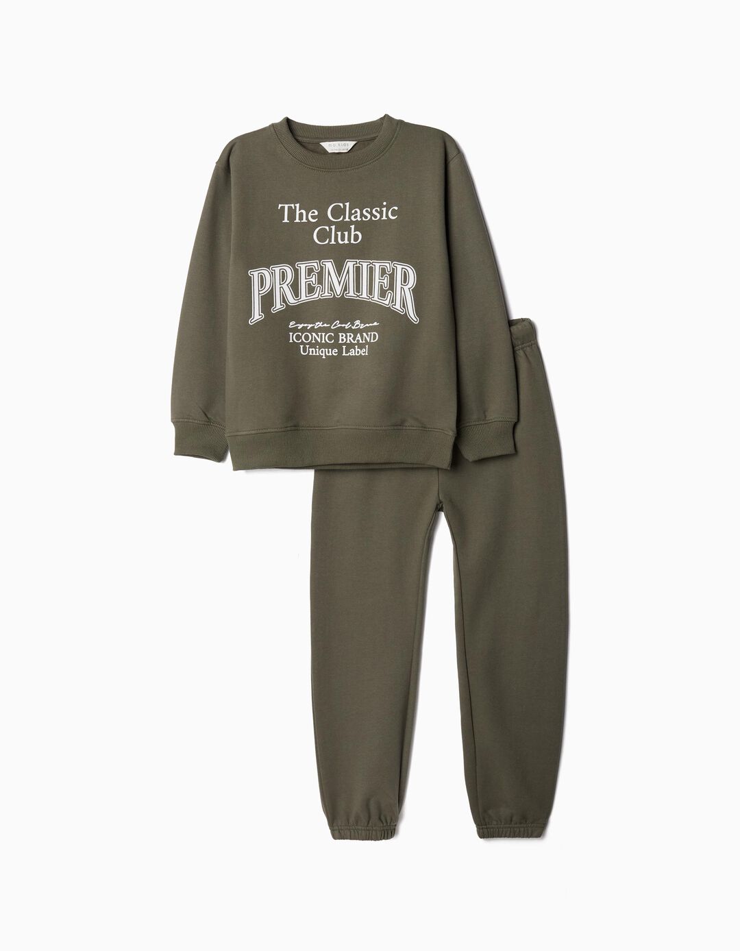 Conjunto de Jogging, Menino, Verde Escuro