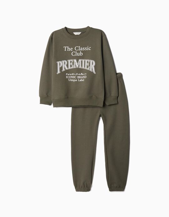 Comprar Online Conjunto de Jogging, Menino, Verde Escuro