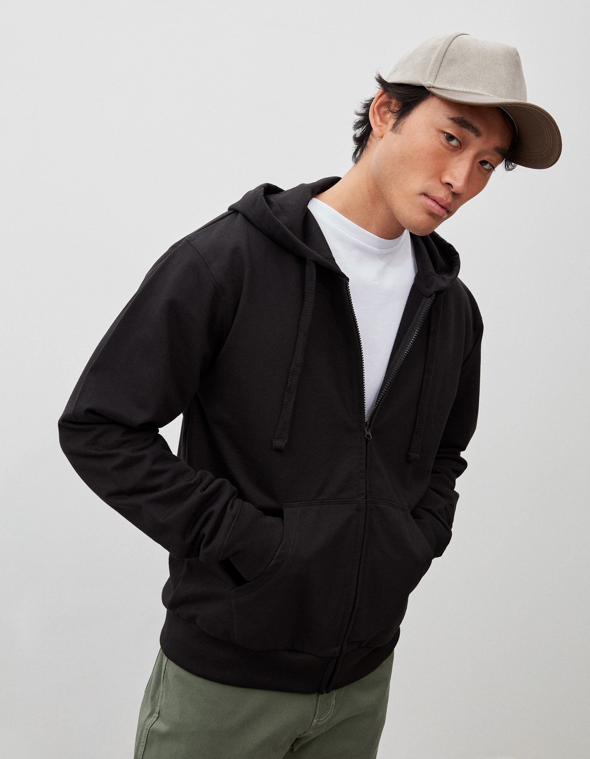 Comprar Online Casaco com capuz, Homem, Preto