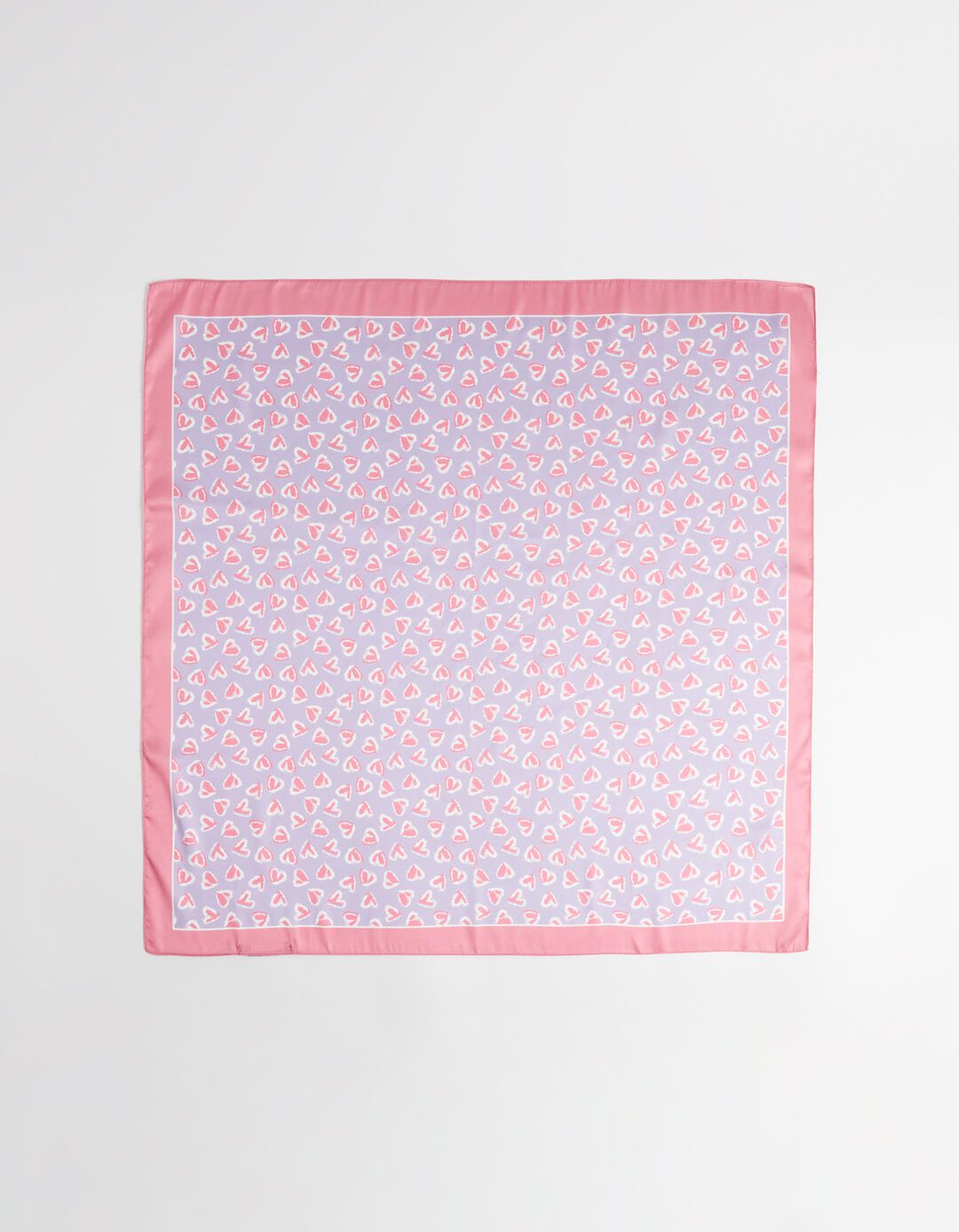 Lenço Estampado 'Dia dos Namorados', Mulher, Rosa