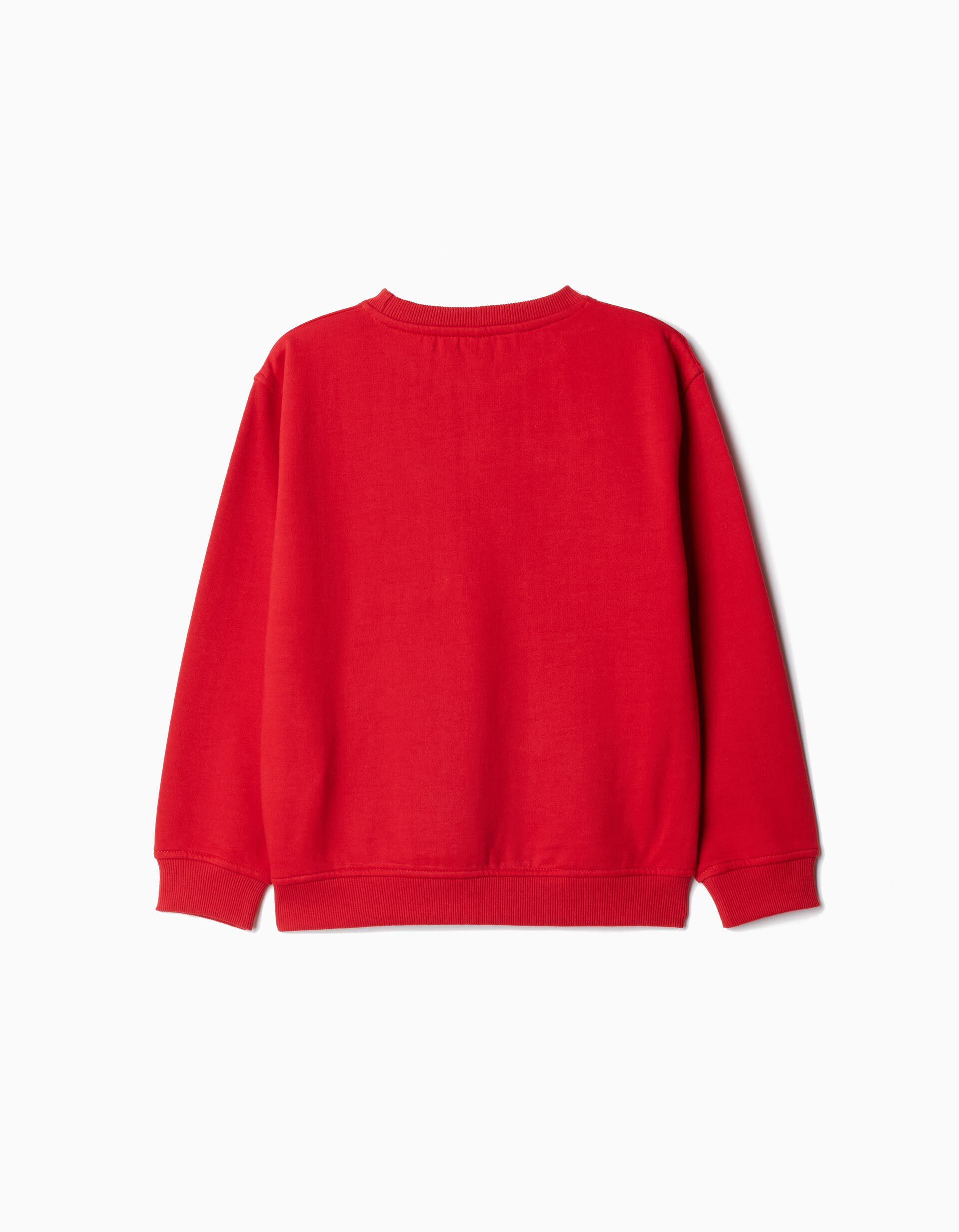 Comprar Online Sweatshirt de Felpa Natal, Menina, Vermelho