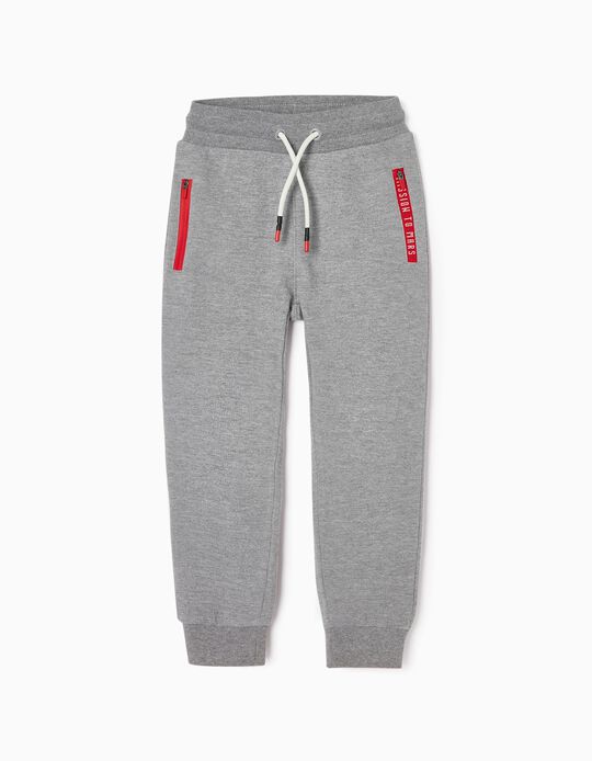 Comprar Online Calças de Treino para Menino 'Mission to Mars', Cinza/Vermelho