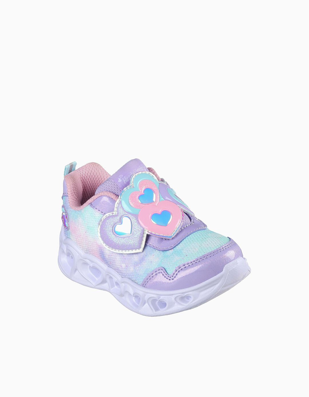 Sapatilhas de Luzes 'Skechers', Menina, Roxo Claro