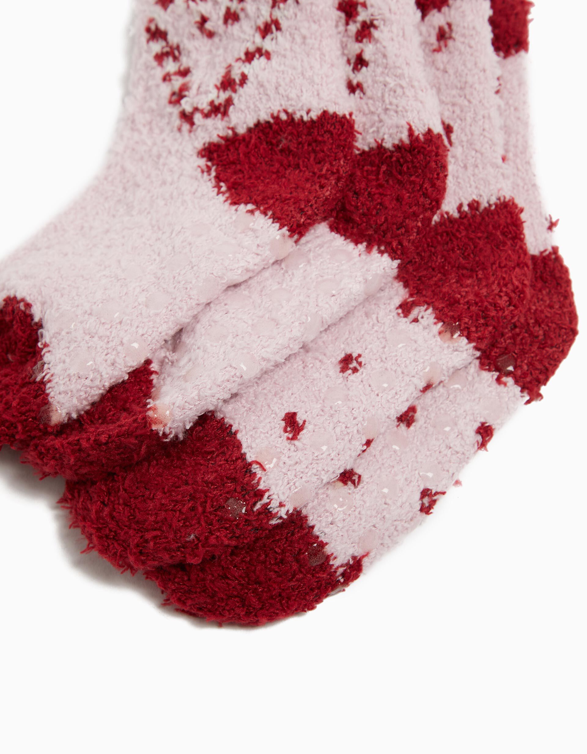 Comprar Online Pack 2 Pares de Meias Antiderrapantes Natal, Menina, Multicor