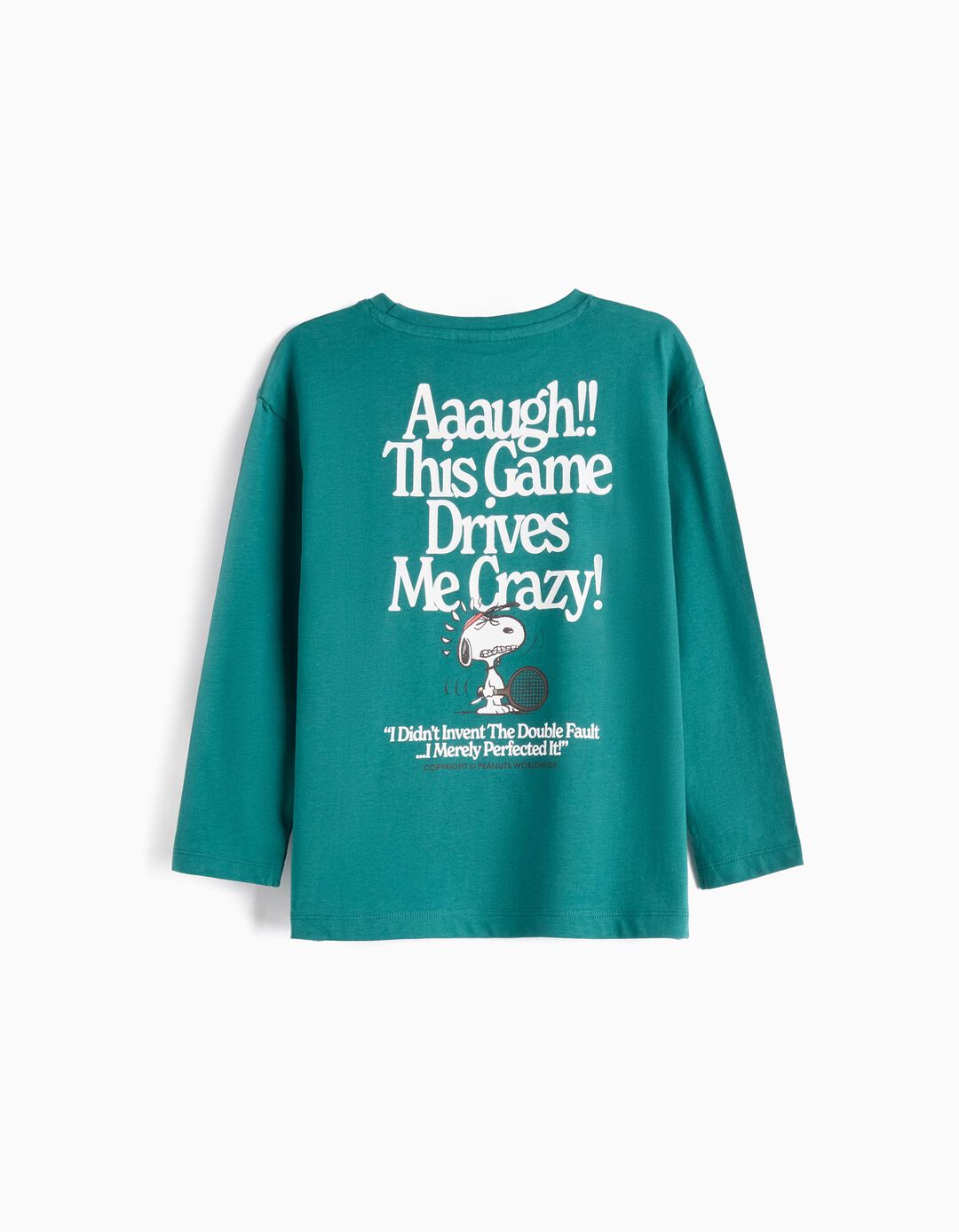 Sweatshirt 'Snoopy', Menino, Verde Escuro