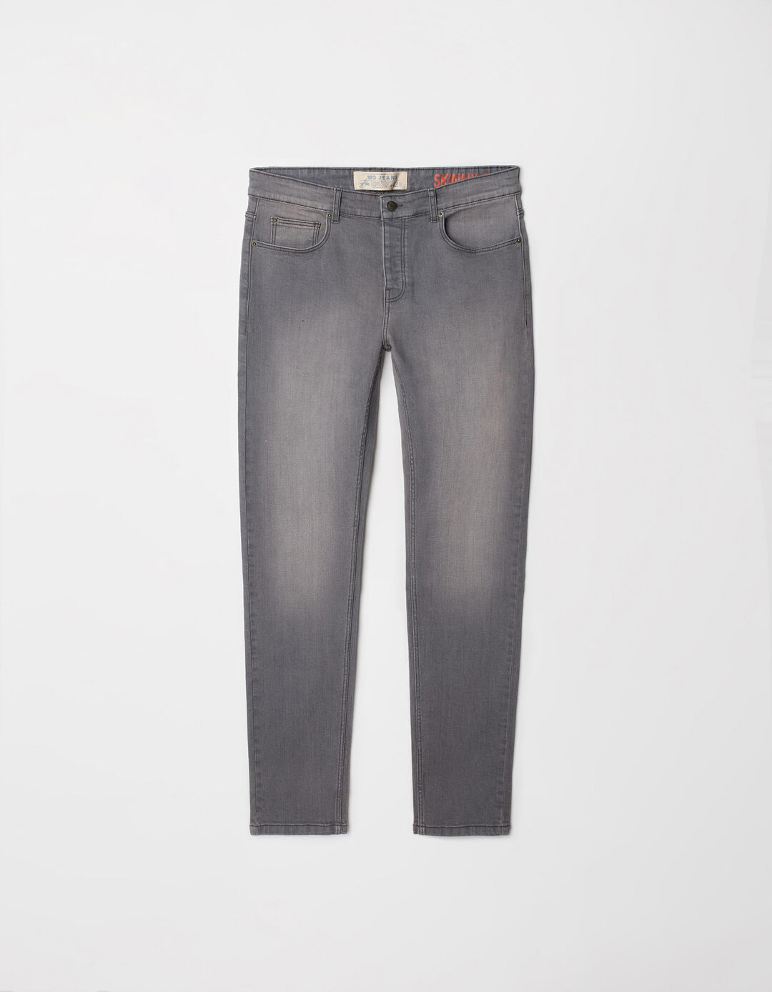 Calças Skinny-fit, Homem, Cinza